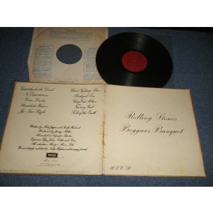 画像: ROLLING STONES -  BEGGARS BANQUET  (Matrix#A) XARL-8476-4A  / B) XARL-8477-2A) (Ex++/Ex+) / 1968 UK ENGLAND ORIGINAL 1st Press "MARLOON with Un-Boxed 'DECCA' Label" MONO Used LP