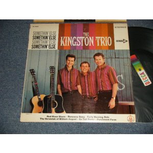 画像: THE KINGSTON TRIO - SOMETHIN' ELSE (Ex++/MINT) / 1965 US AMERICA ORIGINAL 1st Press "BLACK with RAINBOW Label" STEREO Used LP 