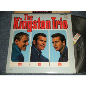 画像: THE KINGSTON TRIO - NICK BOB JOHN (Ex++/Ex+ Looks:Ex-) / 1964 US AMERICA ORIGINAL 1st Press "BLACK with RAINBOW Label" MONO Used LP 