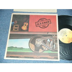画像: J.J. CALE  J.J.CALE  - OKIE (Matrix #A) MCA-448-W2  □-G-□  B) MCA-449-W2 □-G-□)  "Pinckneyville Press in ILLINOIS" (Ex+/Ex+++)  / 1974 US AMERICA ORIGINAL "TEXTURED Cover" "LEMON Color Label" Used LP