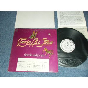 画像: FANIA ALL STARS - DELICATE AND JUMPY (With PROMO SHEET) (Ex-/MINT- SWOL, TEAROFC) / 1976 US AMERICA  ORIGINAL "WHITE LABEL PROMO" Used LP 