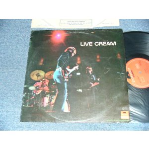 画像: CREAM - LIVE CREAM (Ex++/POOR)  / 1970 UK ENGLAND ORIGINAL STEREO Used LP