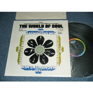 画像: The MAGIFICENT MEN - THE WORLD OF SOUL (MINT-/MINT-) / 1968 US AMERICA ORIGINAL 1st Press "BLACK with RAINBOW LABEL" STEREO Used LP