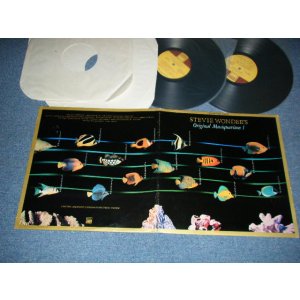 画像: STEVIE WONDER -  ORIGINAL MUSIQUARIUM (EMBOSSED JACKET)  (Ex++/MINT-) / 1982 US AMERICA ORIGINAL Used 2-LP'S
