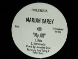 画像: MARIAH CAREY - MY ALL  ( - /MINT-) / 1998 US AMERICA ORIGINAL "PROMO ONLY" Used 12"