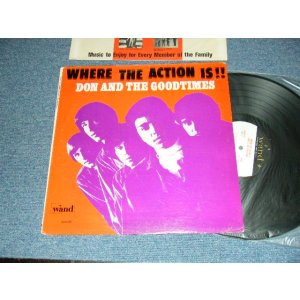 画像: DON & THE GOOD TIMES - WHERE THE ACTTION IS!! (Ex++/Ex++ Looks:Ex+++) / 1969 US ORIGINAL MONO Used LP 
