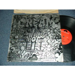 画像: CREAM - WHEELS ON FIRE (IN THE STUDIO) / Matrix # A-1/B-1) (Ex+/Ex++) / 1968 UK ENGLAND ORIGINAL 1st Press "SHINNING COVER Version" MONO Used LP