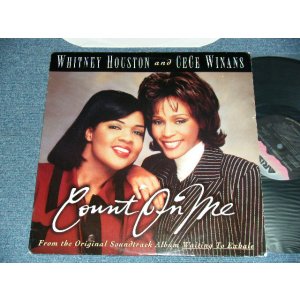 画像: WHITNEY HOUSTON & CECE WINANS - COUNT ON ME (Ex++/MINT-) / 1996 US AMERICA ORIGINAL "PROMO GOLD STAMP" Used 12"