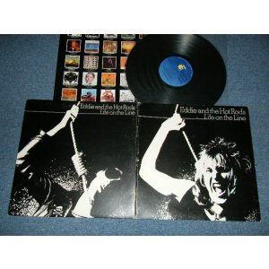 画像: EDDIE and The HOT RODS - LIFE ON THE LINE (With INSERTS & COMPANY SLEEVE)  (Ex+/MINT-) / 1977 UK ENGLAND ORIGINAL Used LP 