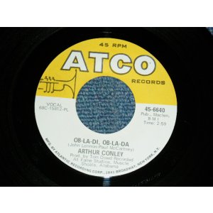 画像: ARTHUR CONLEY - A)OB-LA-DI, OB-LA-DA   B) OTIS SLEEP ON (Ex+++/Ex+++) / 1968 US AMERICA ORIGINAL Used 7"45 