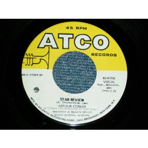 画像: ARTHUR CONLEY - A)STAR REVIEW  B)LOVE SURE IS A POWERFUL THING (Ex++/Ex++ BB) / 1969 US AMERICA ORIGINAL Used 7"45 