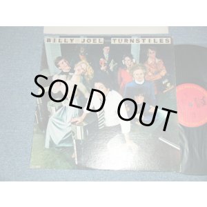 画像: BILLY JOEL -  TURNSTILES (With CUSTOM INNER SLEEVE) (Matrix # A)o PAL-33838-1BC TML-L B)P PBL-33838-1AM TML-S)  "PITMAN Press in NJ" (Ex++/MINT- EDSP) / 1976 US AMERICA  ORIGINAL Used Used LP       