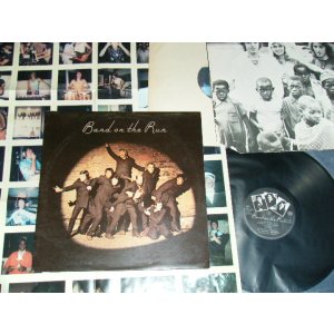 画像: WINGS PAUL McCARTNEY of THE BEATLES  - BAND ON THE RUN (With POSTER & CUSTOM INNER) (Matrix #A)YEX-929-2 3 OOG B)YEX-930-2 01 OAT) (Ex++/MINT- EDSP) /  1973 UK ENGLAND ORIGINAL Used LP 