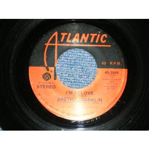画像: ARETHA FRANKLIN - A) I'M IN LOVE  B) OH BABY (Ex+/Ex++ PRESS MISS /1974 US AMERICA ORIGINAL Used 7"45 