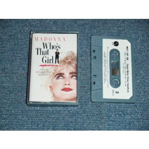 画像: MADONNA - WHO'S THAT GIRL (MINT-/MINT) / 1987 US AMERICA ORIGINAL Used CASSETTE TAPE