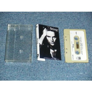 画像: STING - NOTHING LIKE THE SUN (MINT-/MIN) / 1987 US AMERICA  ORIGINAL Used CASSETTE TAPE