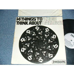 画像: CHRIS FARLOWE - 14 THINGS TO THINK ABOUT (Ex-/VG+++ Looks:Ex EDSP)  / 1966 UK ENGLAND ORIGINAL MONO Used LP