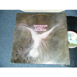 画像: E L & P EMERSON LAKE & PALMER - EMERSON LAKE & PALMER (Matrix # A)A-2 B)B-1)(Ex+/Ex+++) /  1972 Version UK ENGLAND 2nd Press "PINK RIM Label" Used LP 