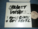 画像: CABARET VOLTAIRE - FOOLS GAME (Ex++/MINT-) / 1983 BELGIUM ORIGINAL Used LP