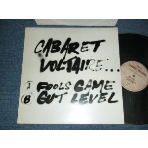画像: CABARET VOLTAIRE - FOOLS GAME (Ex++/MINT-) / 1983 BELGIUM ORIGINAL Used LP