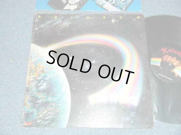 画像1: RAINBOW - DOWN TO EARTH (Matrix #A) A 2 / B) B 3) ( Ex+/Ex++) / 1979 UK ENGLAND ORIGINAL Used LP