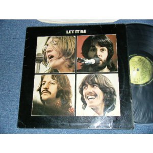 画像: THE BEATLES - LET IT BE (Matrix #A)YEX-773-3U 2 5 RTG B)YEX-774-3U 2 RSD) (Ex41580++/MINT- B-4:Ex+) / 1970 UK ENGLAND ORIGINAL "GREEN APPLE on BC" Used LP