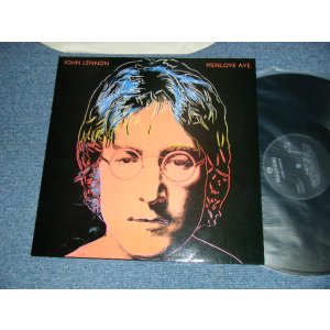 画像: JOHN LENNON of THE BEATLES - MENLOVE AVENUE (MINT-/MINT) / 1986 UK ENGLAND ORIGINAL Used LP