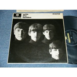 画像: THE BEATLES - WITH THE BEATLES (Matrix #A)YEX 447-7N 1 TT B)YEX 448-7N 3 GOO) "Jacket:GOTTA HOLD" Label: GOT A HOLD"/"Dominion")  (Ex++/Ex++ A-1,2:VG++) / 1969 Version? UK ENGLAND ORIGINAL "YELLOW PARLOPHONE" MONO Used LP