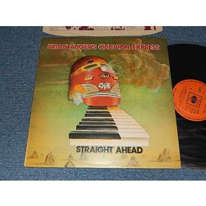 画像: BRIAN AUGER'S OBLIVION EXPRESS - STRAIGHT AHEAD (Ex+++/MINT-) /1974 UK ENGLANDORIGINAL Used LP 