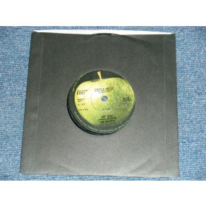 画像: The BEATLES - A)GET BACK  B)DON'T LET MME DOWN (SOLID CENTER) (Ex+/Ex+) / 1969 UK ENGLAND ORIGINAL  Used 7" Single