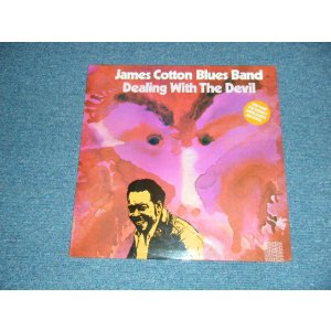 画像: JAMES COTTON BLUES BAND - DEALING WITH THE DEVIL (SEALED) / 1982 US AMERICA ORIGINAL "BRAND NEW SEALED" LP 