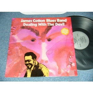 画像: JAMES COTTON BLUES BAND - DEALING WITH THE DEVIL (MINT-/MINT) / 1982 US AMERICA ORIGINAL Used LP 