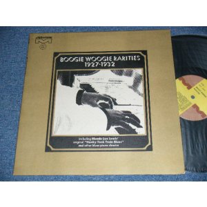 画像: V.A.Various - Boogie Woogie Rarities 1927-1932 (Ex++/Ex++ EDSP) / 1969 US AMERICA ORIGINAL "MONO" Used LP 