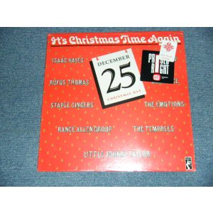 画像: v.a. VARIOUS Omnibus - IT'S CHRISTMAS TIME AGAIN (SEALED HYPE) / 1982 US AMERICA ORIGINAL "BRAND NEW SEALED" LP