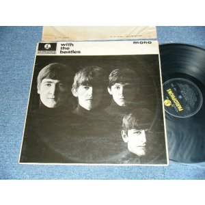 画像: THE BEATLES - WITH THE BEATLES (Matrix #A)YEX 447-6N 3 GDR B)YEX 448-5N 3 HL) "Jacket:GOT A HOLD" Label: GOT A HOLD"/"Dominion")  (Ex++/Ex++ A-1:VG+++) / 1967 Version? UK ENGLAND ORIGINAL "YELLOW PARLOPHONE" MONO Used LP