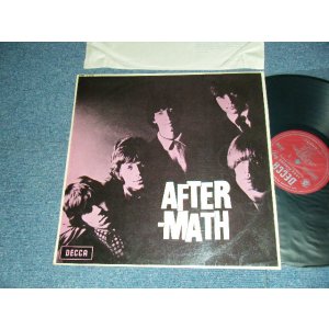 画像: ROLLING STONES - AFTERMATH (Matrix #A)XARL-7209-6B 1 UA KT B)XARL-7210-6A 1 GH KT) (EX++, Ex/Ex Looks:Ex+ SPLIT) / 1966 UK ENGLAND ORIGINAL 1st Press "MAROON with UN-Boxed DECCA Label" MONO Used LP 