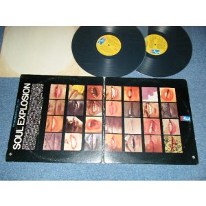 画像: V.A. Various - SOUL EXPLOSION (Ex/Ex++ BB) / 1969 US AMERICA ORIGINAL 1st Press "YELLOW with Double Line Credit at Bottom Label" Used 2-LP  