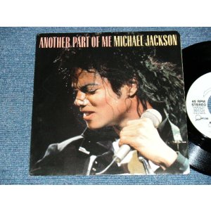 画像: MICHAEL JACKSON - ANOTHER PART OF ME A)STEREO   B)STEREO (Ex+++/Ex+++) / 1988 UA S AMERICA ORIGINAL "PROMO ONY SAME FLIP" Used  7" Single with Picture sleeve 