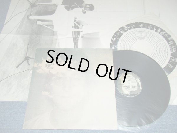 画像1: JOHN LENNON of THE BEATLES - IMAGINE(WithPOSTER)  (Matrix #A)YEX-865-1U PORKY 7 RPT B)YEX-866-1U PECCO 3 RTA) (Ex++/ex+++, Ex++ Looks:Ex) / 1971 UK ENGLAND ORIGINAL Used LP 