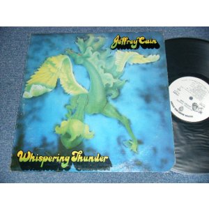 画像: JEFFREY CAIN (Produced by JESSE COLIN YOUNG of The YOUNGBLOODS) - WHISPERING THUNDER (Ex++/MINT- CUT OUT for PROMO) / 1972 US AMERICA ORIGINAL "WHITE LABEL PROMO"  Used LP 