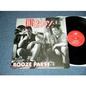 画像: KING RATS - BOOZE PARTY  (NEW) / 1991 FINLAND ORIGINAL "BRAND NEW" 4 TRAXKS 12" EP 