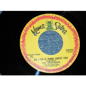 画像: THE INNOCENCE (Produced by ANDSERS & PONCIA) - A) ALL I DOIS THINK ABOUT YOU  B) WHENCE I MAKE THEE MINE (Ex+++/Ex++ BB) / 1966 US AMERICA ORIGINAL Used 7" Single 