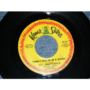 画像: THE INNOCENCE (Produced by ANDSERS & PONCIA) - A) THERE'S GOT TO BE A WORLD  B) I DON'T WANNA BE SROUND YOU (Ex++/Ex++ WOL) / 1966 US AMERICA ORIGINAL Used 7" Single 