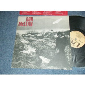 画像: DON McLEAN - DON McLEAN (With CUSTOM INNER SLEEVE) (VG+++, Ex++/Ex++ Looks:Ex+++ TEAROFC) / 1972 US AMERICA ORIGINAL Used LP