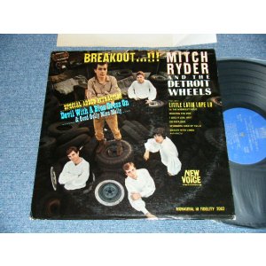 画像: MITCH RYDER and the DETROIT WHEELS - BREAKOUT...!!! (With"DEVIL WITH A BLUE DRESS ON/GOOD GOLLY MISS MOLLY" (E++/Ex++ Looks:Ex)  / 1966 US AMERICA "2nd Press Song Track / RE-PRESS" "BLUE Label" MONO Used LP 