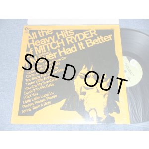 画像: MITCH RYDER -  All The Heavy Hits Of Mitch Ryder (MINT-/MINT-) / 1969 US AMERICA ORIGINAL STEREO Used LP 