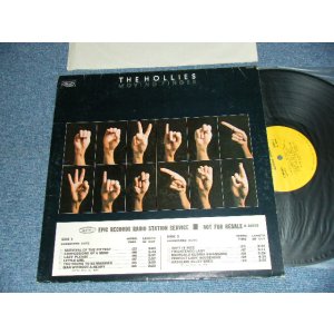画像: The HOLLIES - MOVING FINGERS (Ex++/MINT-) /1970 US AMERICA ORIGINAL "PROMO" 1st Press "YELLOW Label" STEREO Used LP  