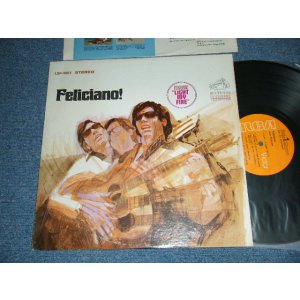 画像: JOSE FELICIANO - FELICIANO! (Ex+++/MINT-) / 1969? US AMERICA 2nd Press "ORANGE Label" Used LP