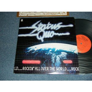 画像: STATUS QUO - ROCKIN' ALL OVER THE WORLD (With CUSTOM INNER) (Ex+++/MINT-) / 1977 US AMERICA ORIGINAL Used LP