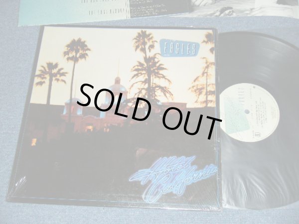 画像1: EAGLES - HOTEL CALIFORNIA (With Inner Sleeve & With Poster) (Matrix #A)7E 1084 A RE-6 PRC 11-11 STERLING LH "IS IT 6 O'CLOCK YET?" B)7E 1084 B RE-6 PRC-1-11-1 STERLING  "V.O.L. IS FIVE PIECE LIVE")  "PRC Press in RICHMOND  in INDIANA"  (MINT-/MINT- in SHRINK WRAP) / 1976 US AMERICA ORIGINAL "1st Press" Used LP 